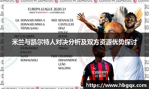 米兰与凯尔特人对决分析及双方资源优势探讨